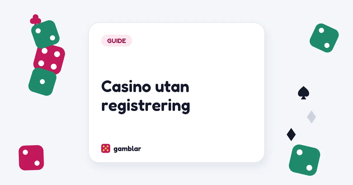 Casino utan registrering