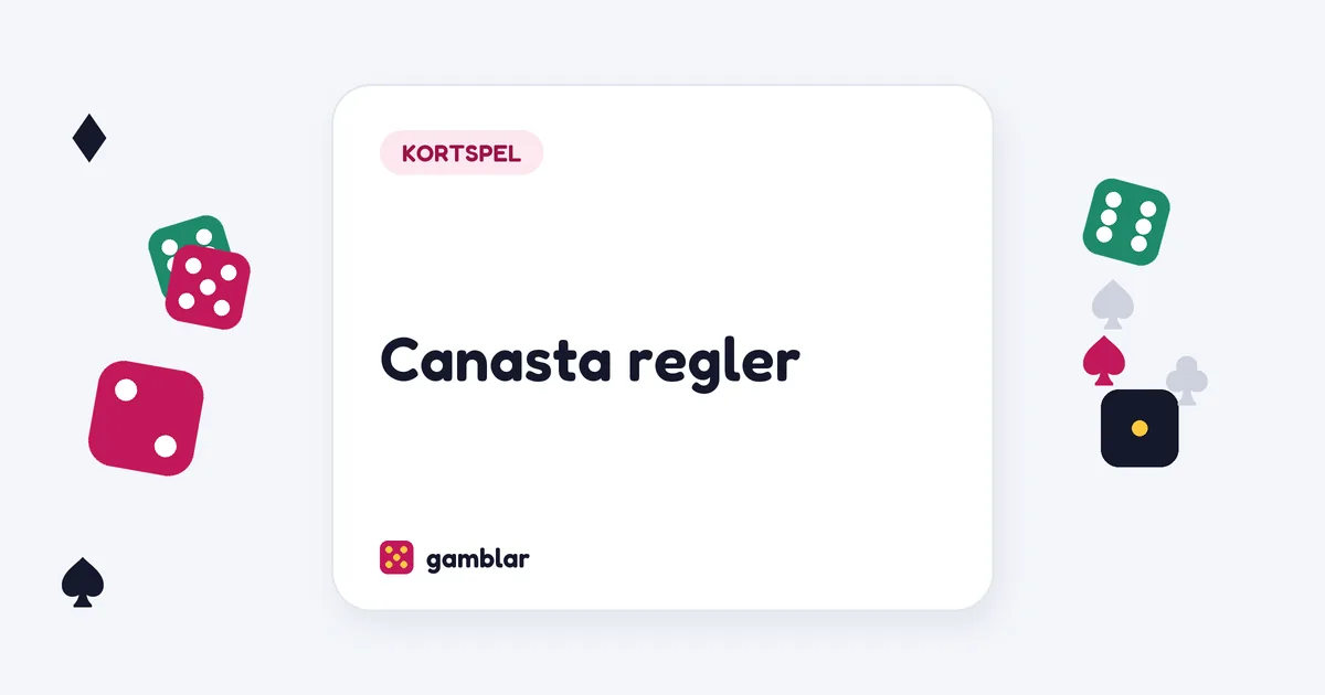Canasta regler