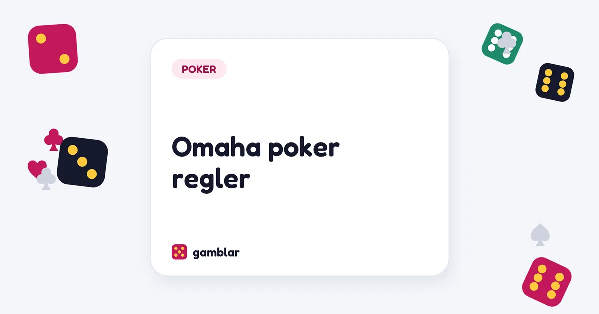 Omaha poker regler