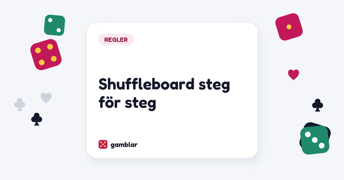 Shuffleboard steg för steg
