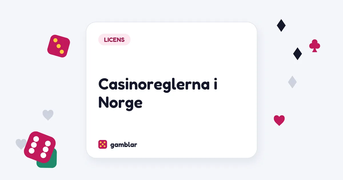 Casinoreglerna i Norge