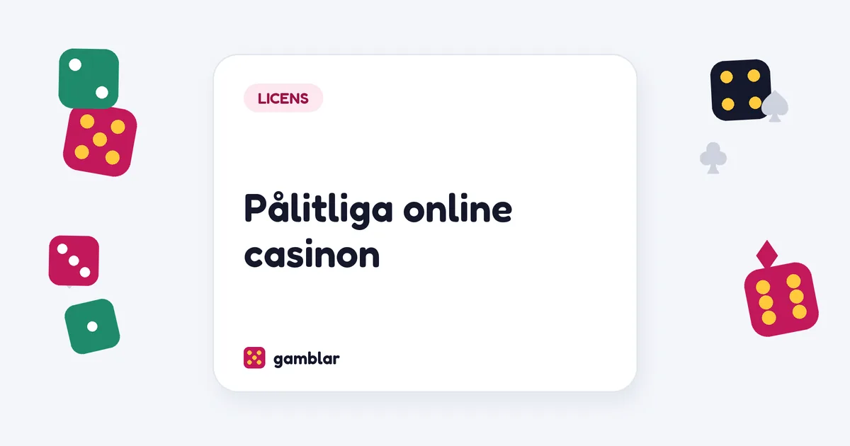 Pålitliga online casinon