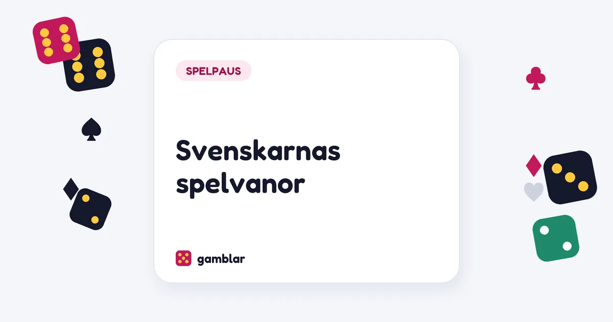 Svenskarnas spelvanor