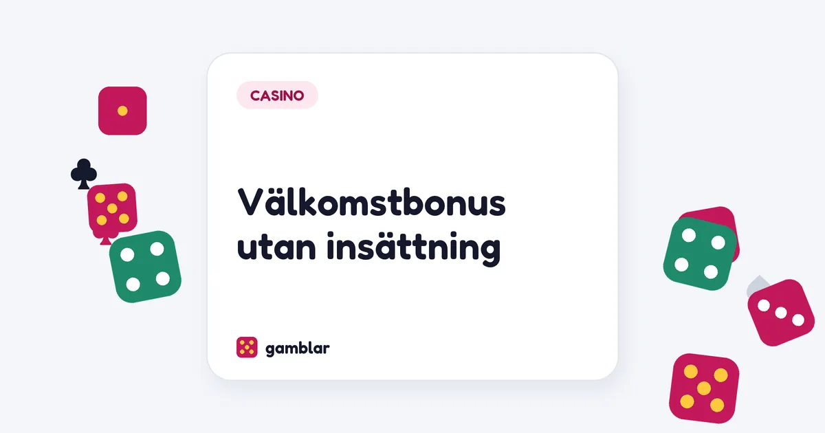 Välkomstbonus utan insättning