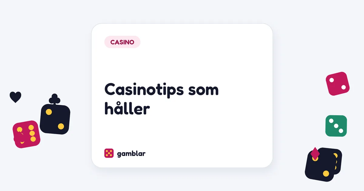 Casinotips som håller