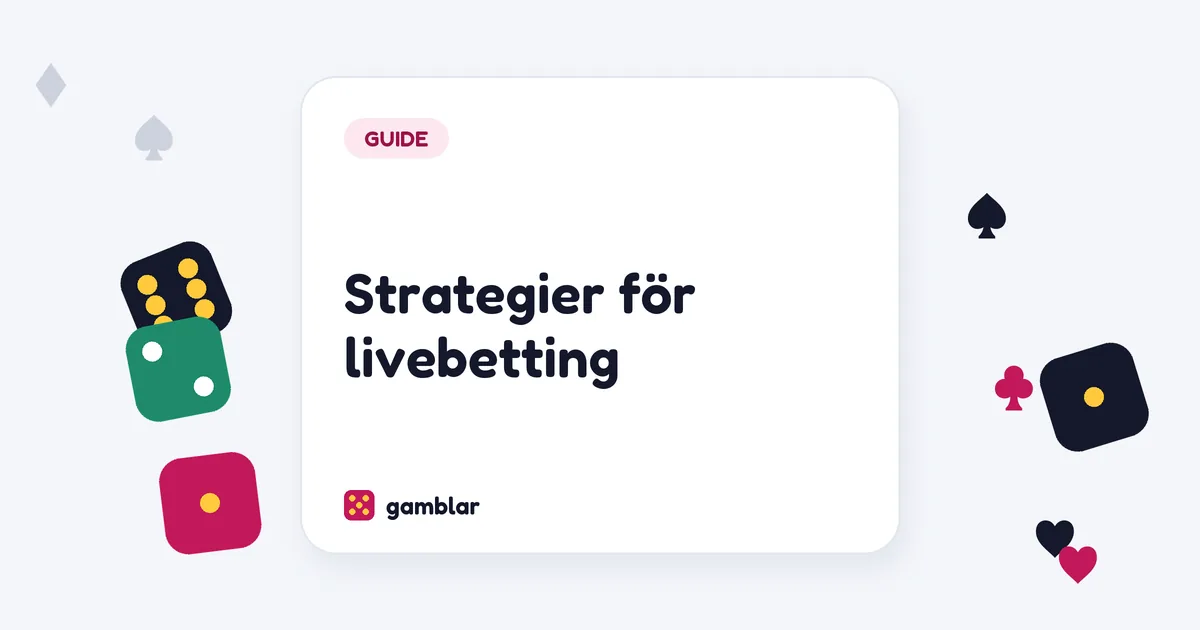Strategier för livebetting