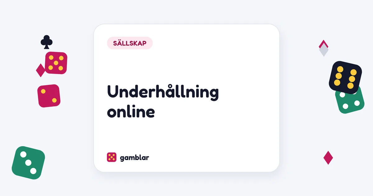 Underhållning online