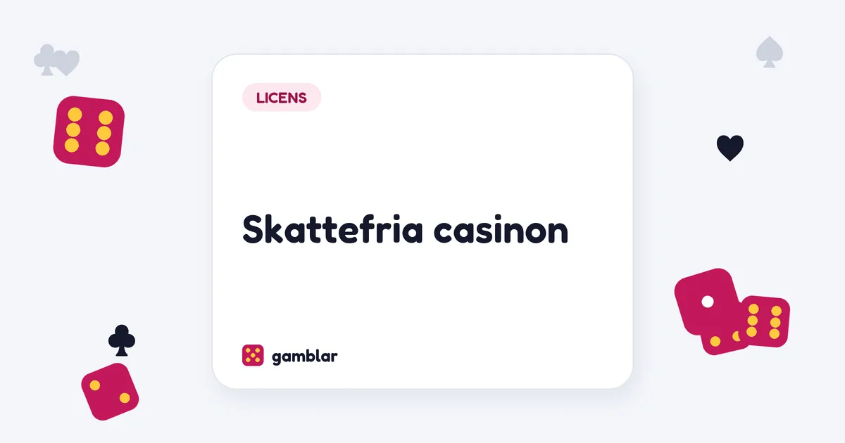 Skattefria casinon