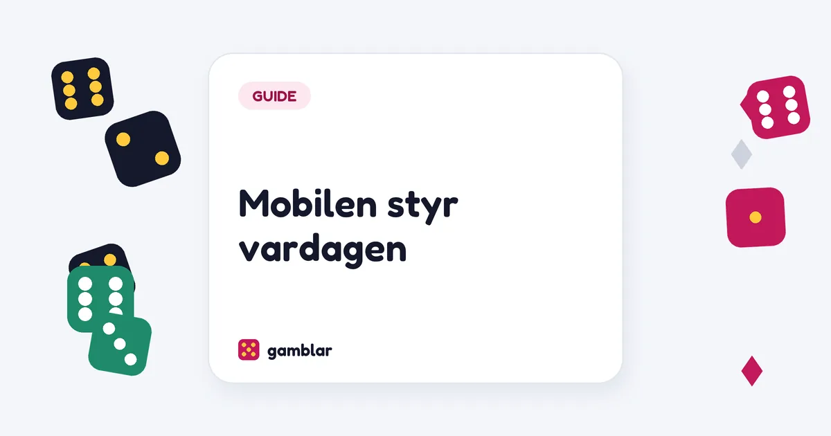 Mobilen styr vardagen