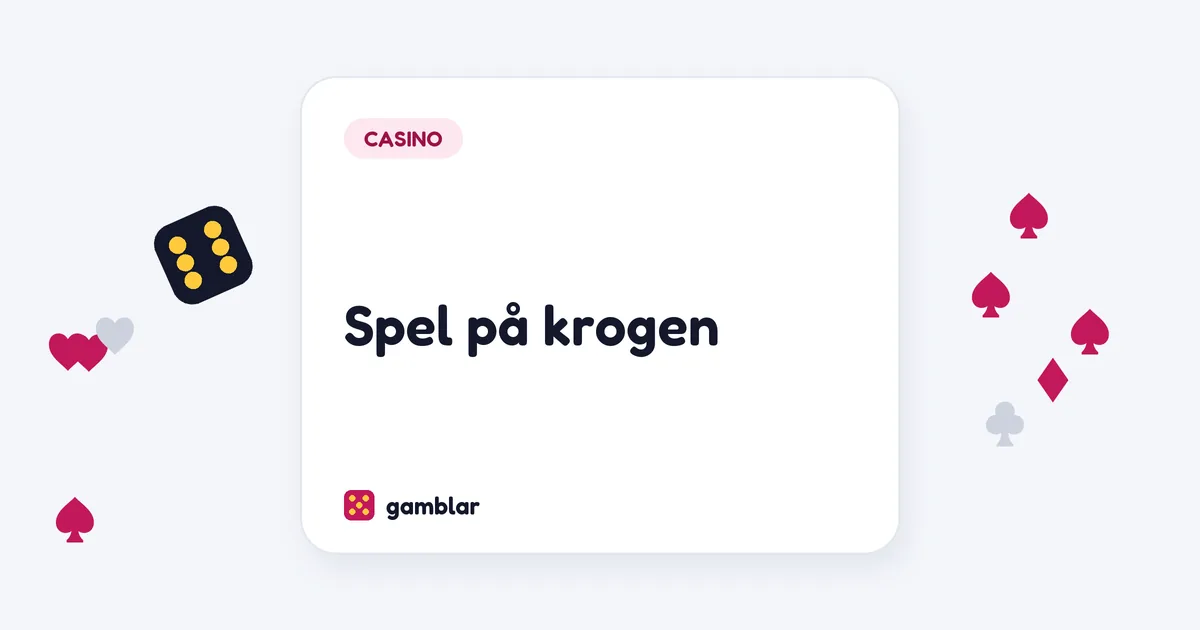Spel på krogen